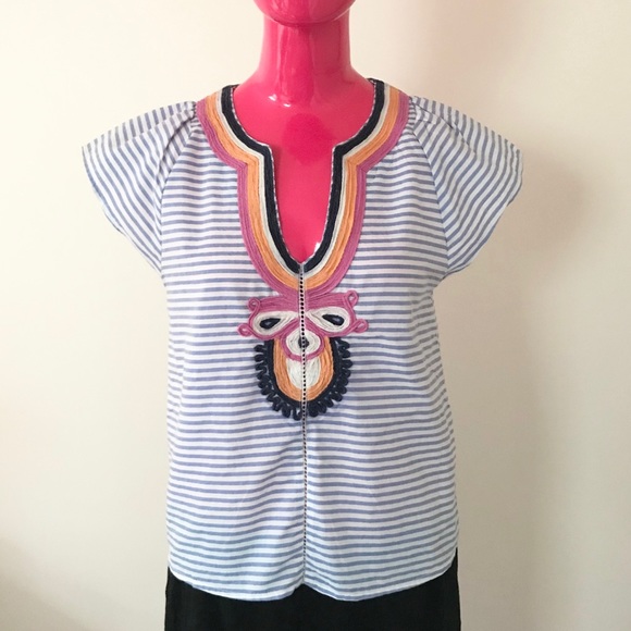 Anthropologie Whit Two "Nairn" Pullover Top - Picture 3 of 9